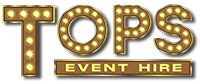 Tops Event Hire Logo